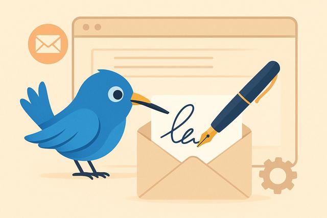 Thunderbird : Ajouter une signature HTML personnalisée