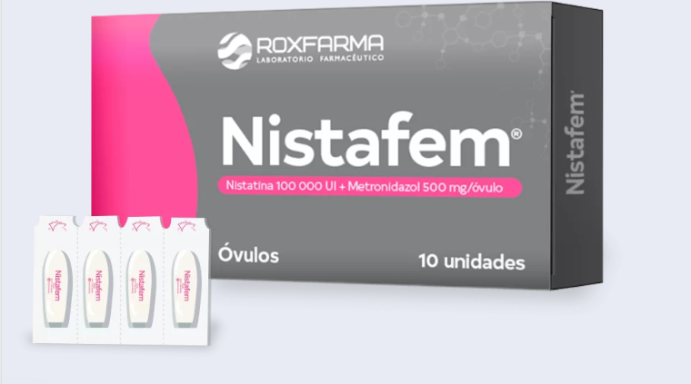 Nistafem 100/000Ui/500Mg Cja X10 Ovulos