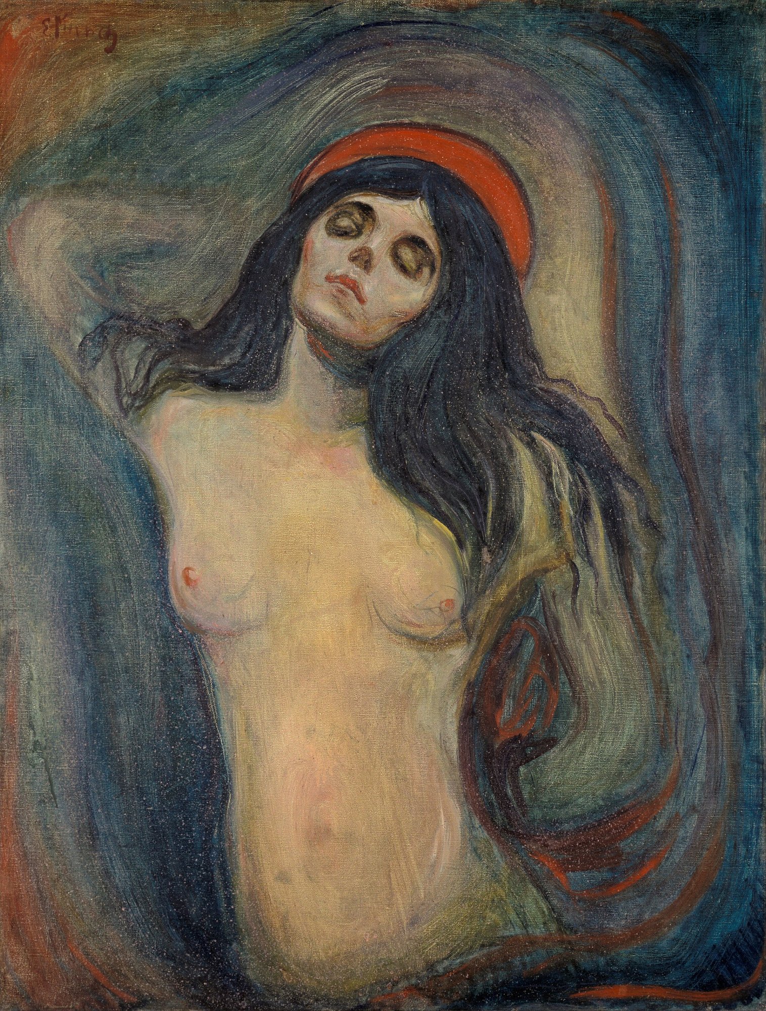Edvard Munch, Madonna, 1894-95. Oil on canvas. National Museum of Norway, Oslo.