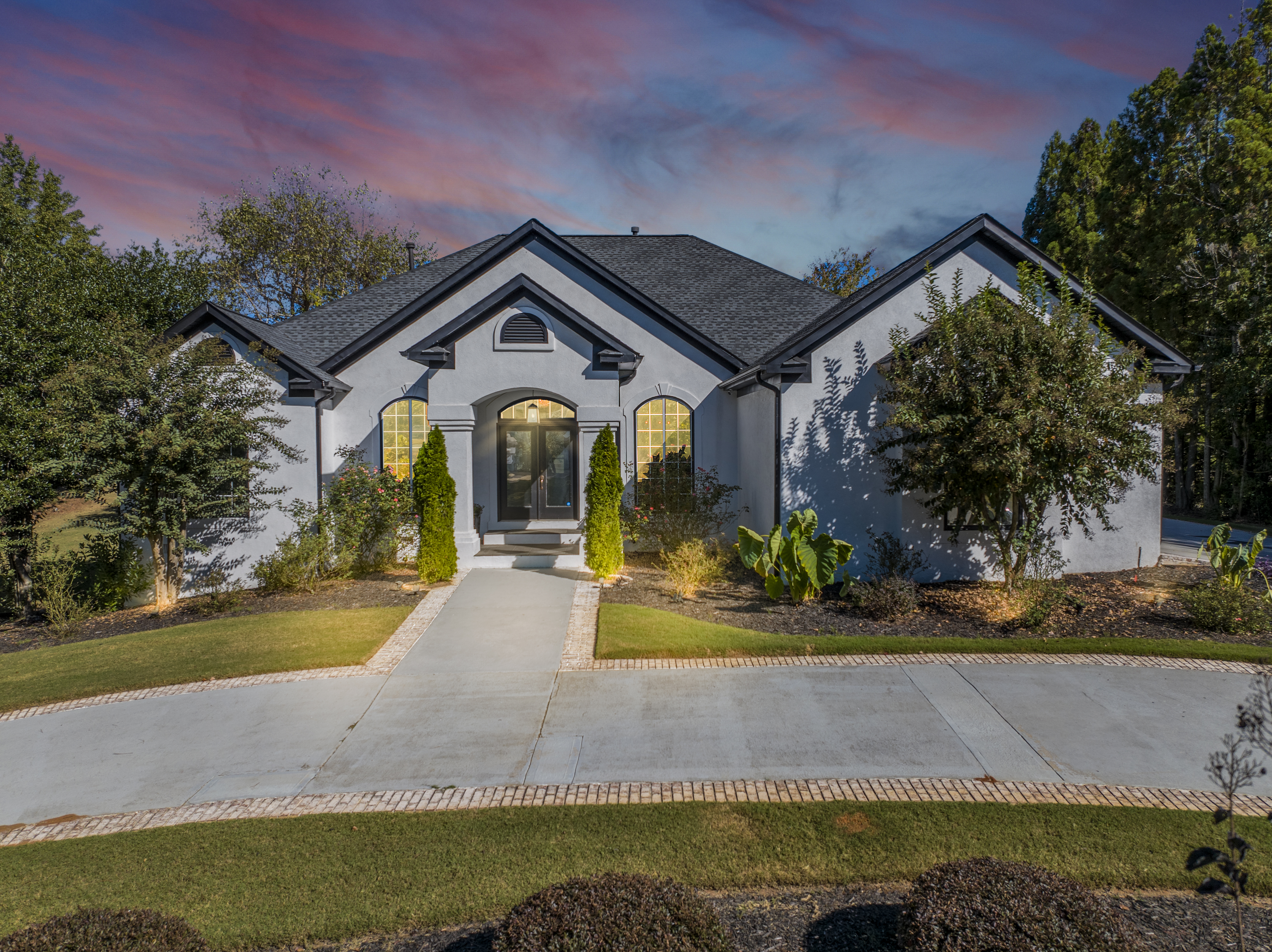 Virtual Twilight exterior home example 2