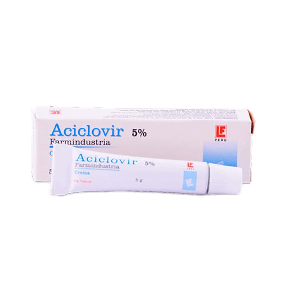 Aciclovir Crema 5% Fi Tbo/5 Gr