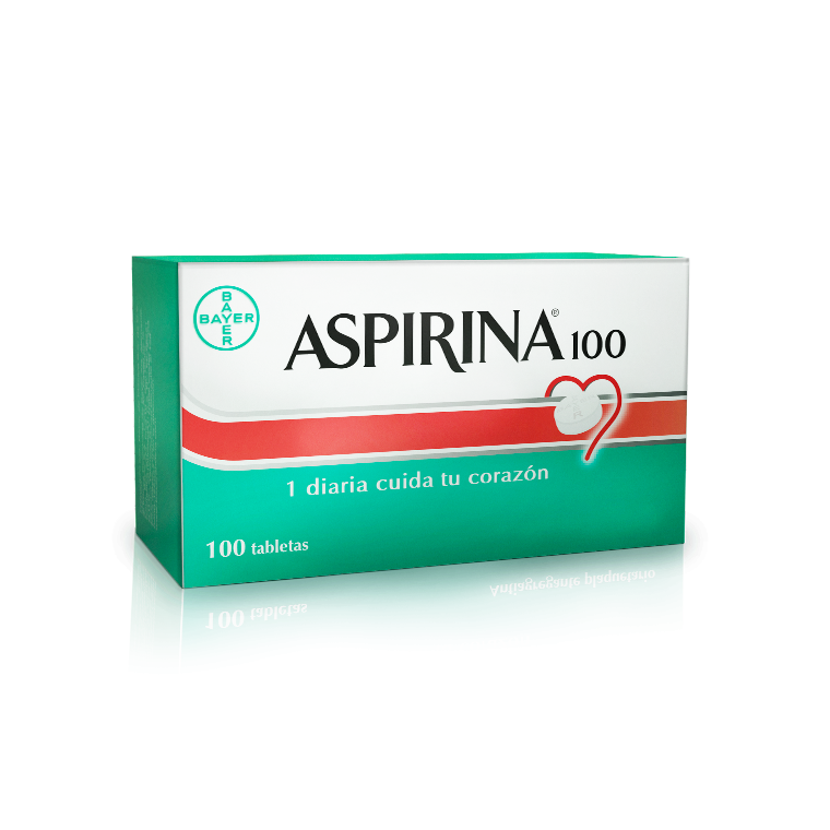 Aspirina 100 Mg Caj/100 Unid