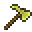 image of golden hoe axe