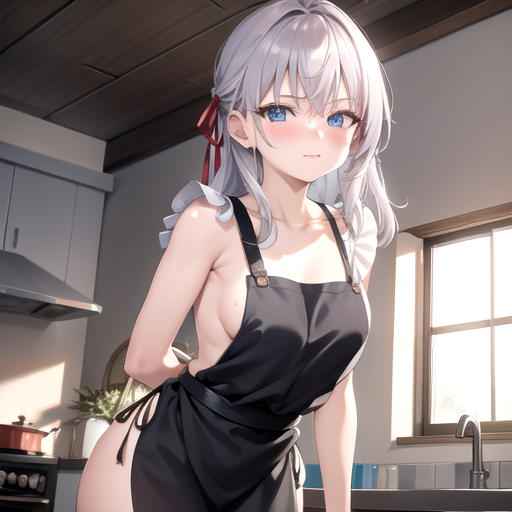 アリサ・ミハイロヴナ・九条 by chirol with ai art, Alya, Who Sits Next to Me, Sometimes Whispers Sweet Nothings in Russian, Alya, high school girl, girl