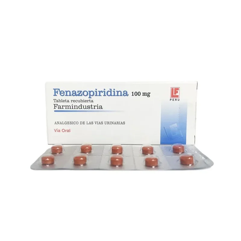 Fenazopiridina 100 Mg Fi Cja/100 Tab