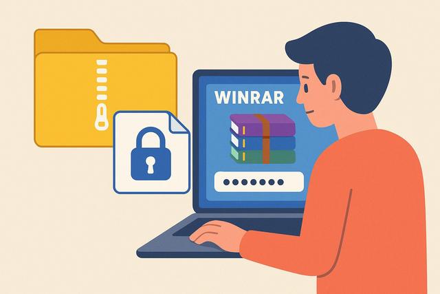 WinRAR : Extraire un fichier protégé par mot de passe