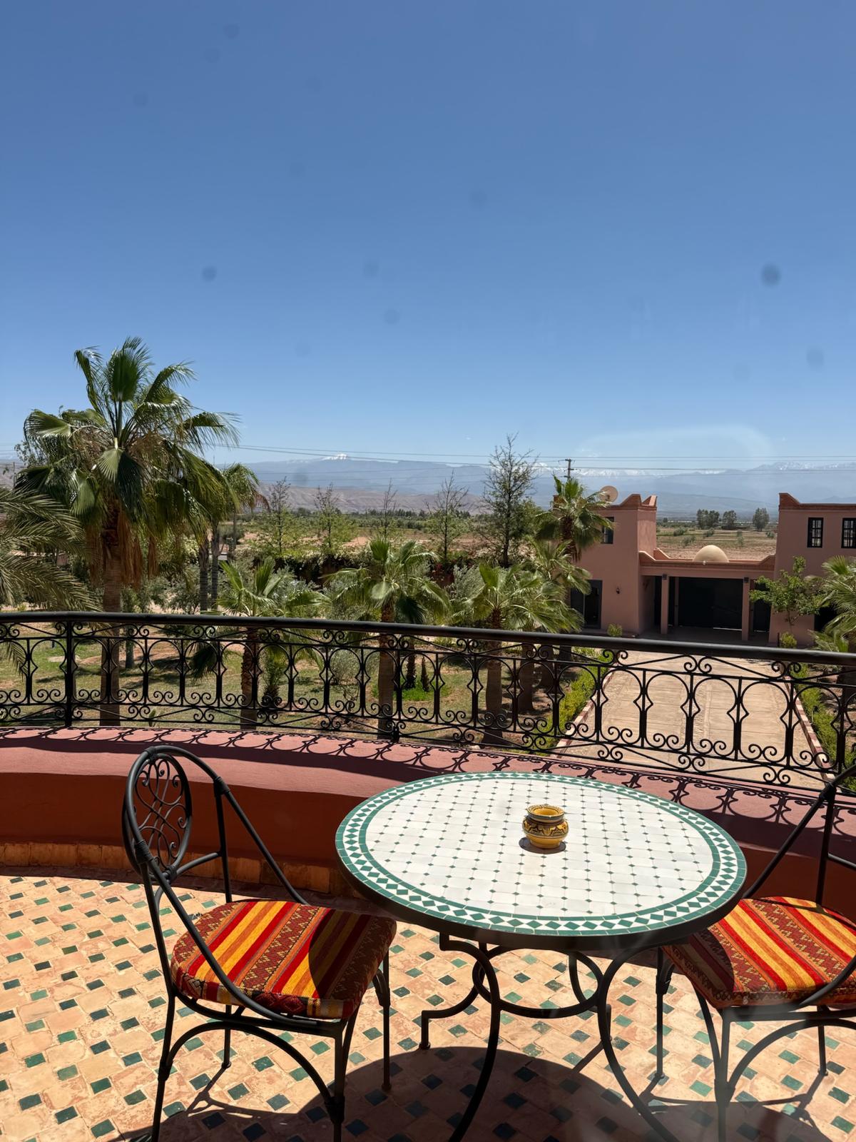 Riad Ines Marrakech - Vue principale piscine