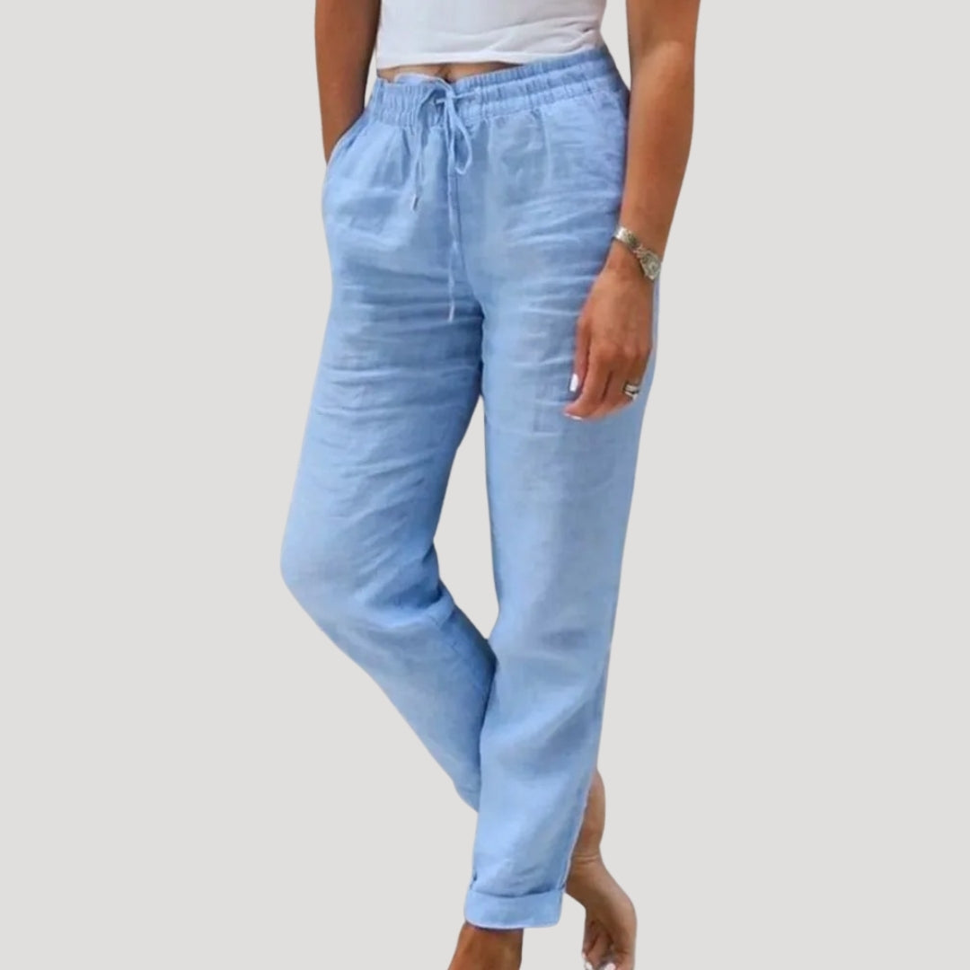 Lavisa - Women's Casual Everyday Relaxed Fit Trousers