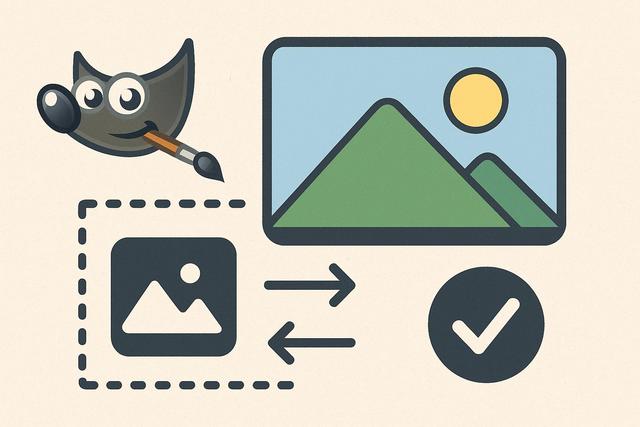 GIMP : Redimensionner une image sans perte de qualité