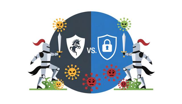 Malwarebytes vs. Norton : Comparatif des fonctionnalités de sécurité