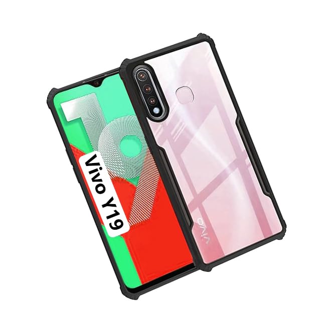 Black Border - Transparent Back iPaky Mobile Back Cover Case