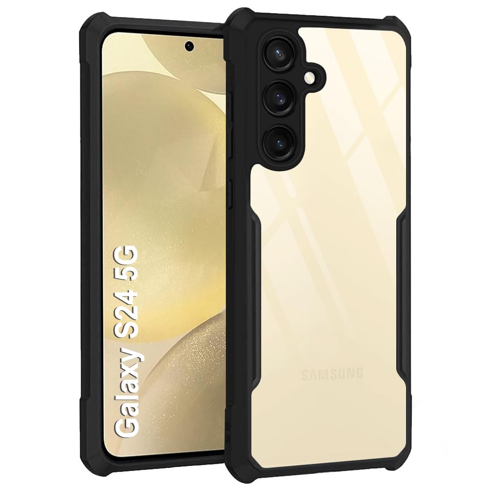 Black Border - Transparent Back iPaky Mobile Back Cover Case