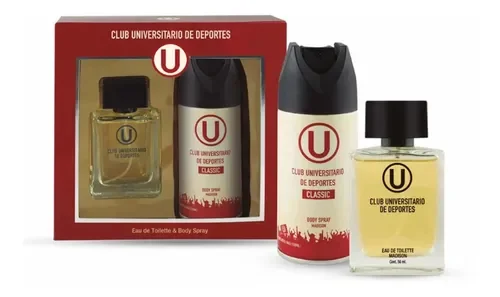 Universitario Eau 50ml +Body Spray Setx2