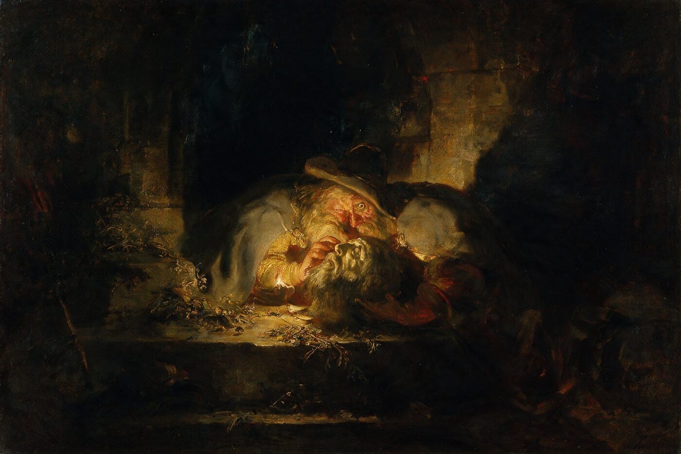 Original illustration for The eye and the head