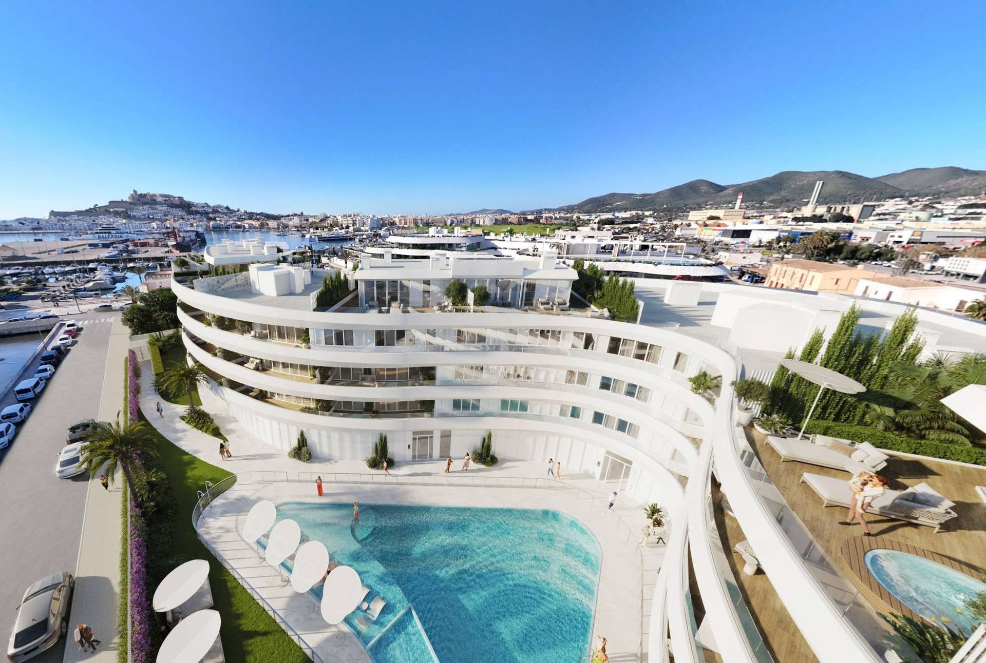 Exclusive Renovated First-Line Apartment in Marina Botafoch