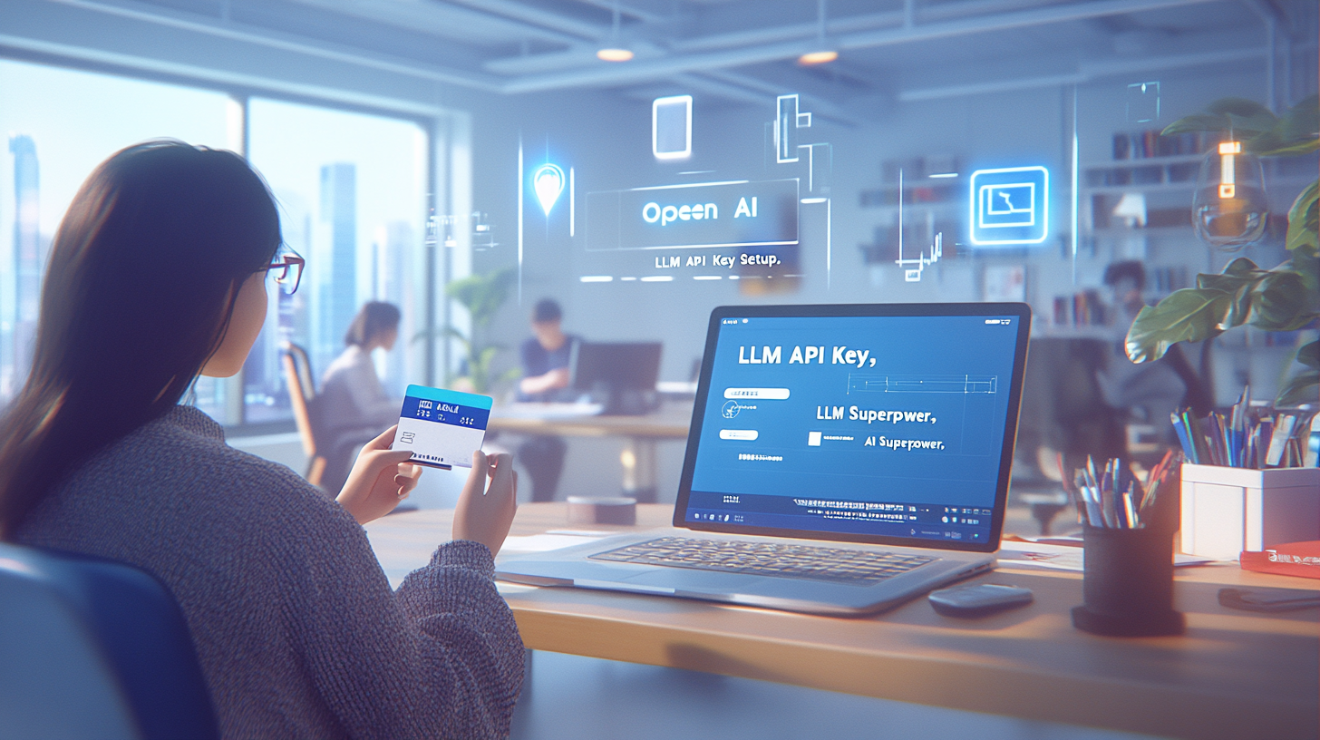設定 OpenAI LLM  API Key