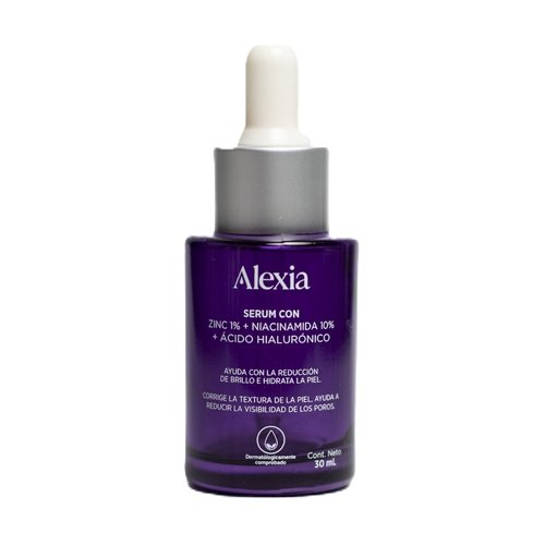Alexia Serum Niacinamida 10%+Ac. Hialuronico Fco X 30ml