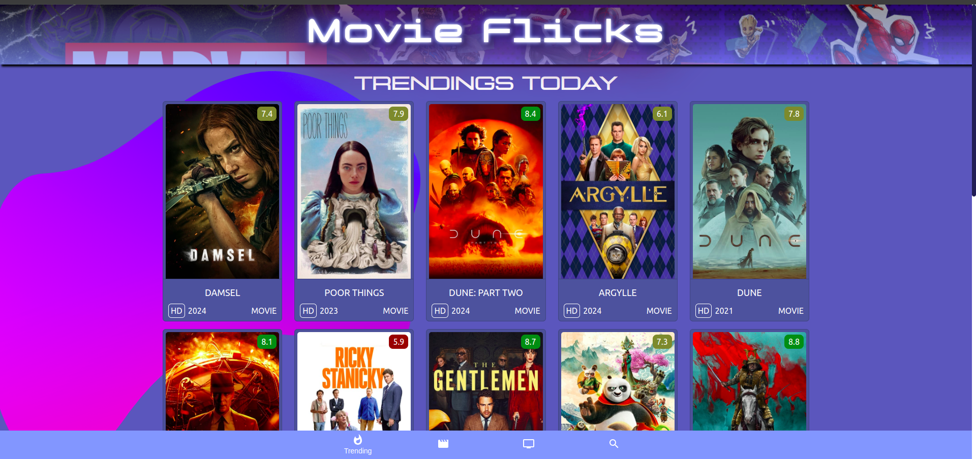 Movie Flicks
