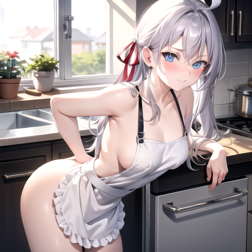 アリサ・ミハイロヴナ・九条 by chirol with ai art, Alya, Who Sits Next to Me, Sometimes Whispers Sweet Nothings in Russian, Alya, high school girl, girl