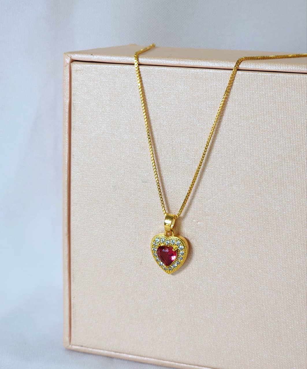 Collar Bañado en Oro para Dama -2
