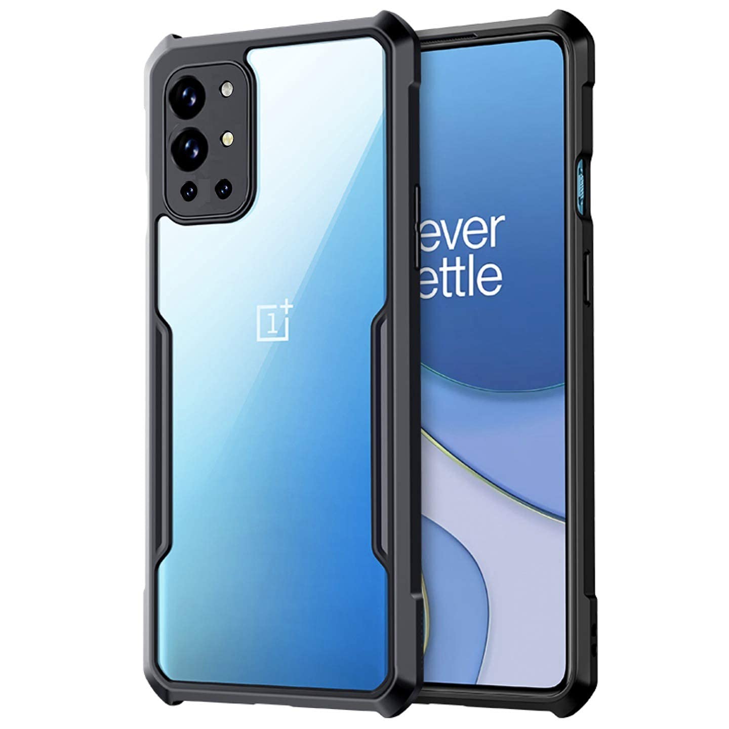 Black Border - Transparent Back iPaky Mobile Back Cover Case