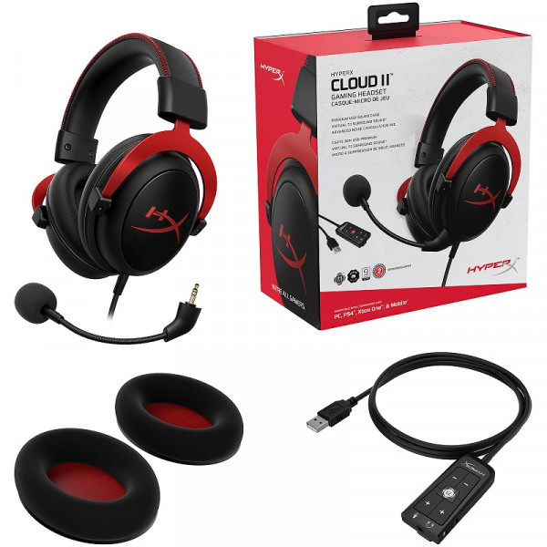 HyperX Cloud III Black Red