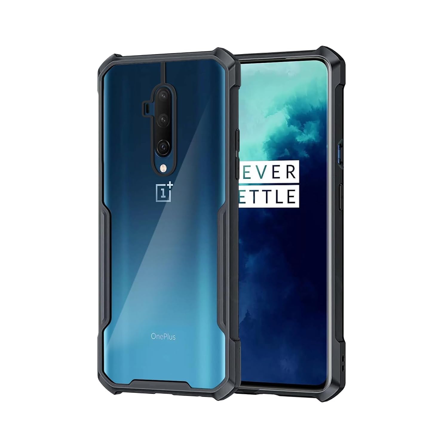 Black Border - Transparent Back iPaky Mobile Back Cover Case