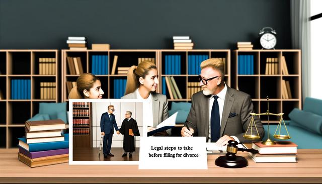 Legal Steps to Take Before Filing for Divorce