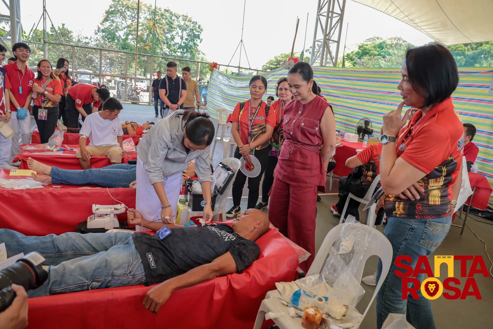 Bloodletting, eyeglasses, at health insurance, Tampok sa 26th Anniversary ng PhilHealth ng Masa
