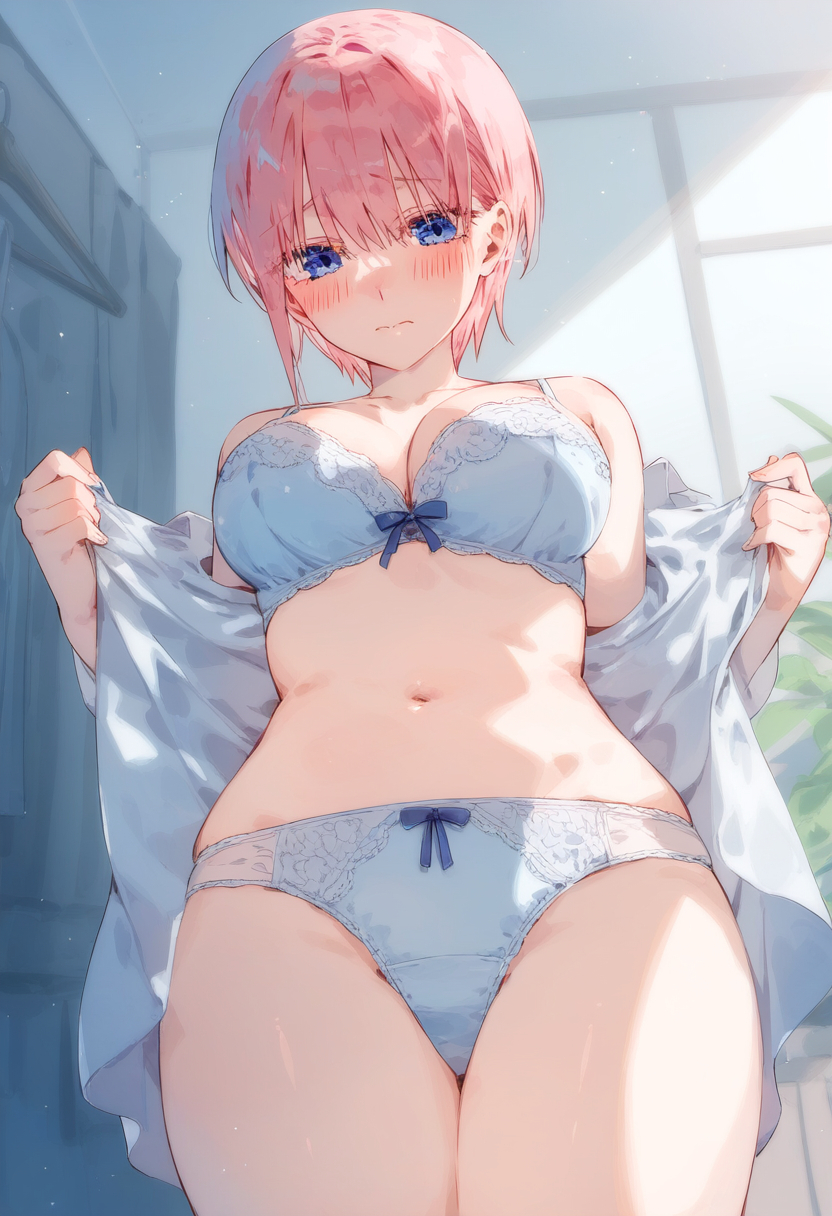 【五等分の花嫁】グラビア撮影 by Jan-key with The Quintessential Quintuplets, Ichika Nakano, Nino Nakano, Miku Nakano, Yotsuba Nakano, Itsuki Nakano, lingerie