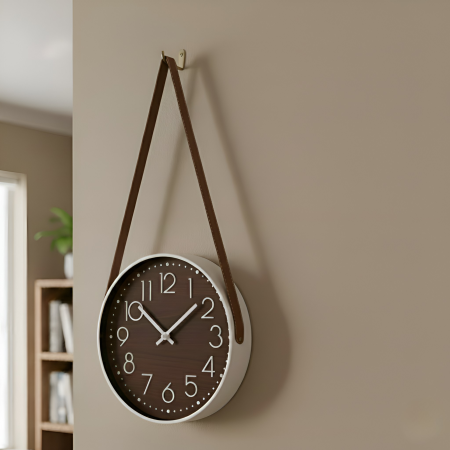 Reloj de pared plástico, 30x4cm