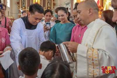 144 na Bata, Nabinyagan sa Libreng Binyag ng Santa Rosa