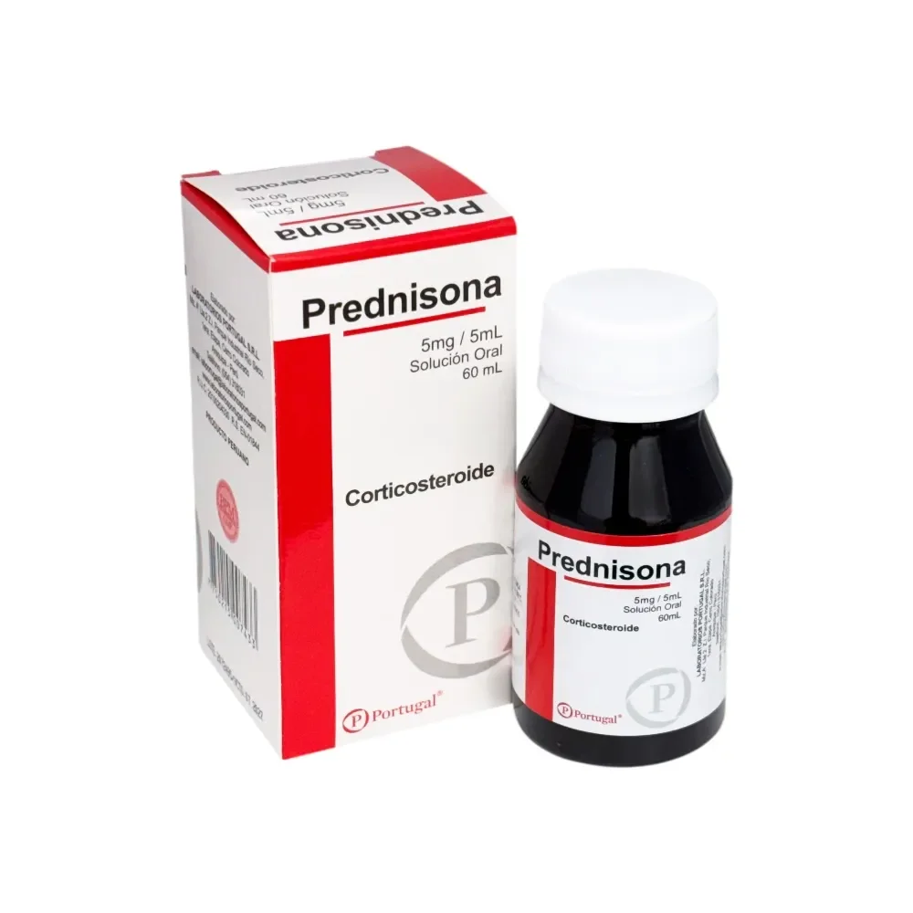 Prednisona 5 Mg Jarabe Fcox 60 ml Portugal