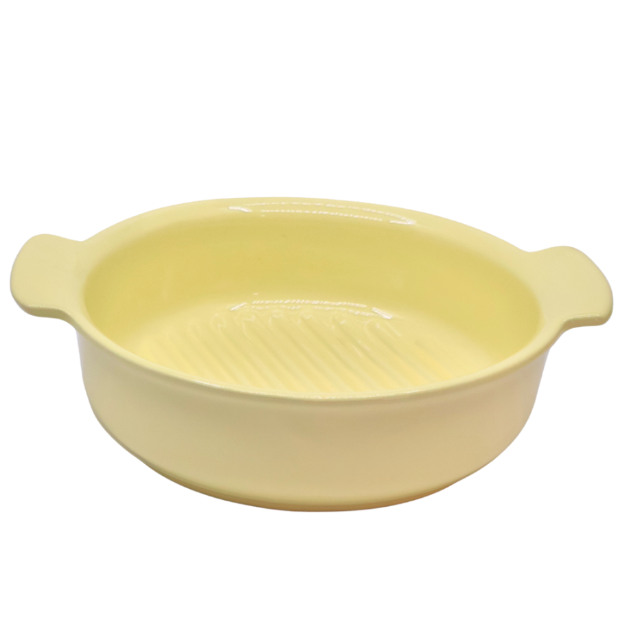 Bowl con asas cerámica, 18x5cm