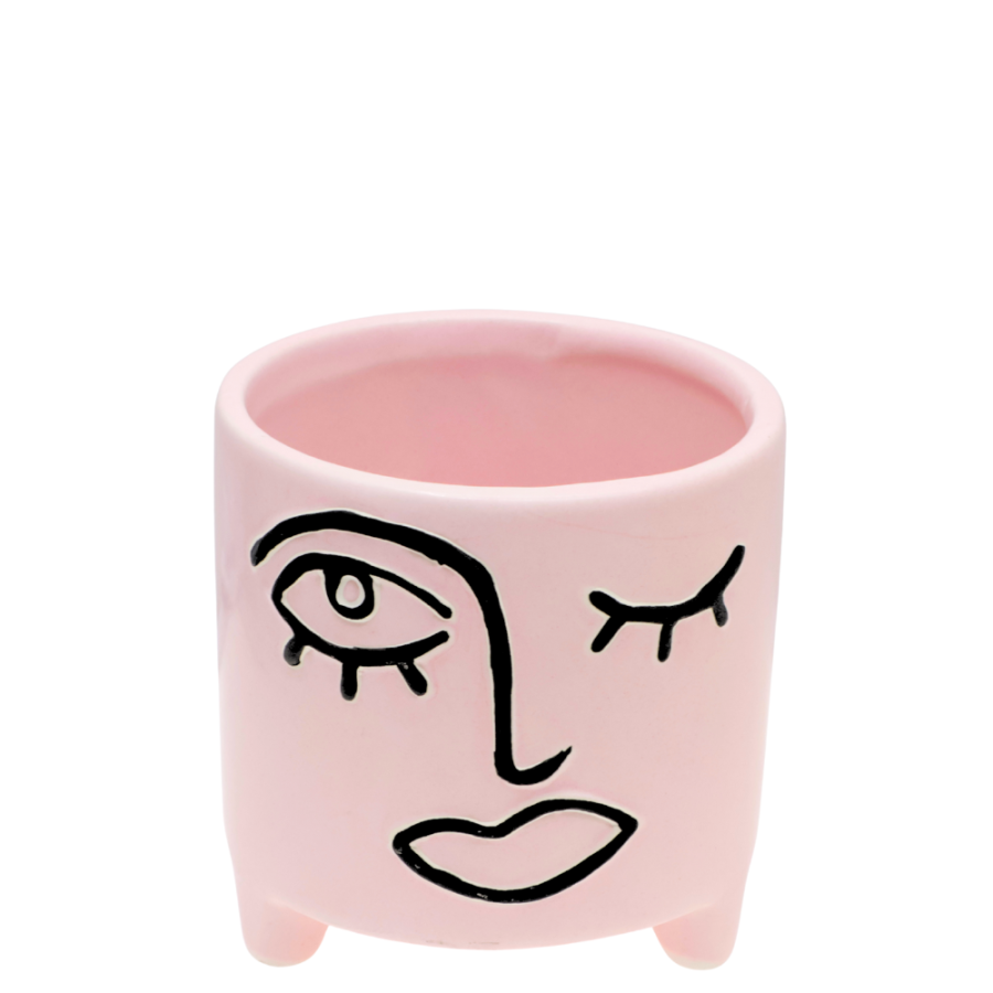 Mini maceta cerámica, 9x9cm