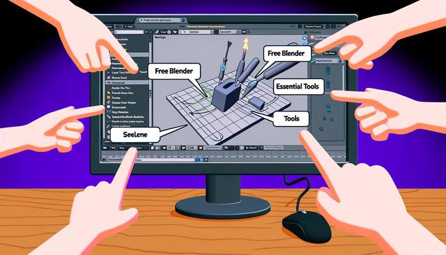 Blender Gratuit : Outils Essentiels pour Débuter en Modélisation