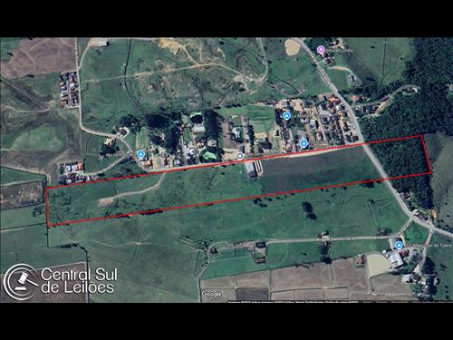 Terreno com área de 126.500,00m², situado em Lagoa, no Município de Gaspar/SC