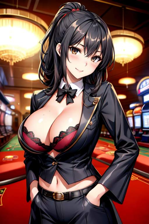 カジノのお姉さん達 by 竹 with casino