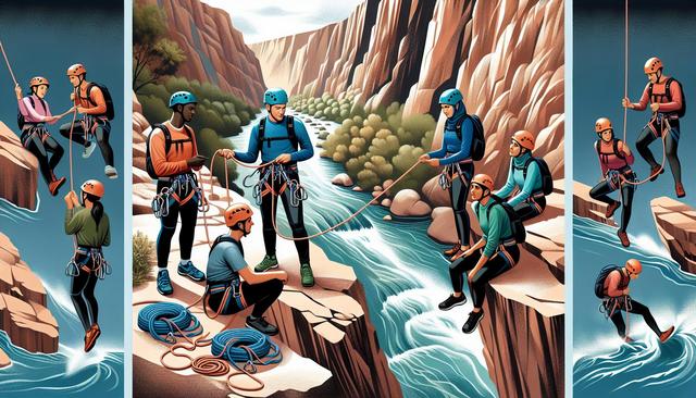 Techniques de descente en canyoning : un guide pour débutants