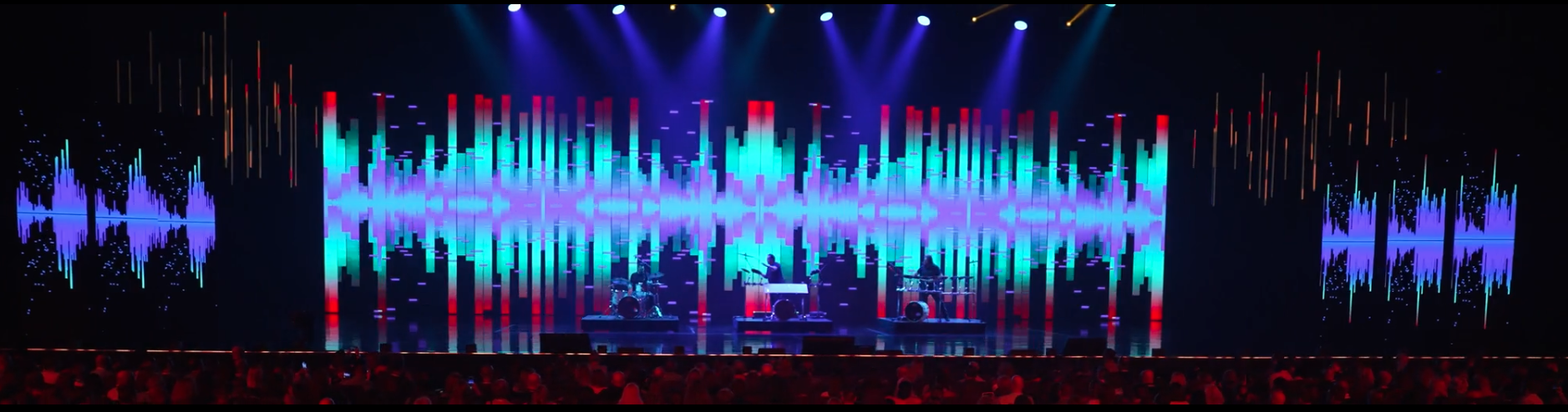 LuminaDrums Stage Setup
