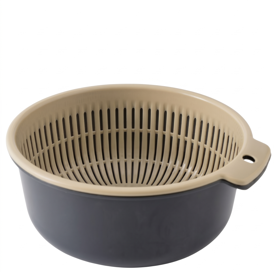 Contenedor Colador pvc, 20x8cm