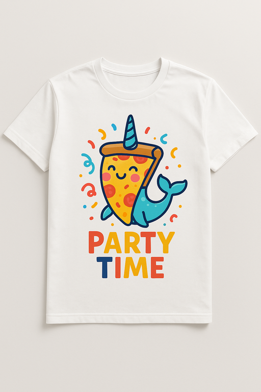 Diverse group wearing stylish funny graphic T-shirts in urban setting