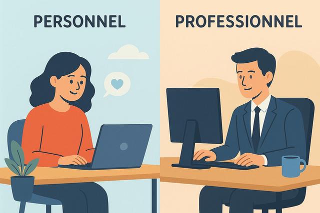 Usage personnel ou professionnel : quelle différence ?
