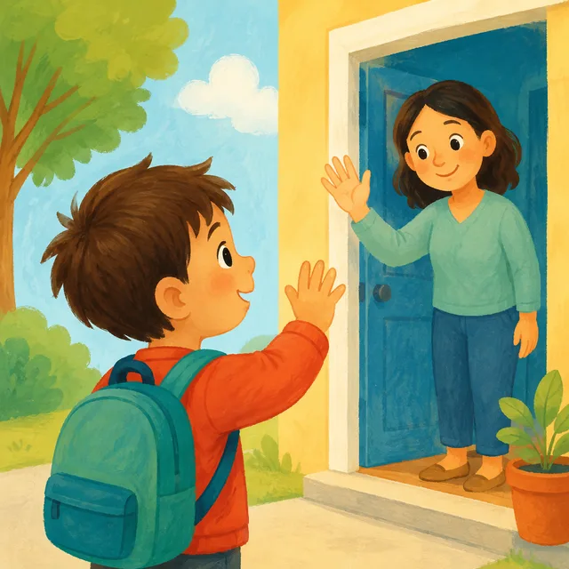 Illustration of Goodbye
