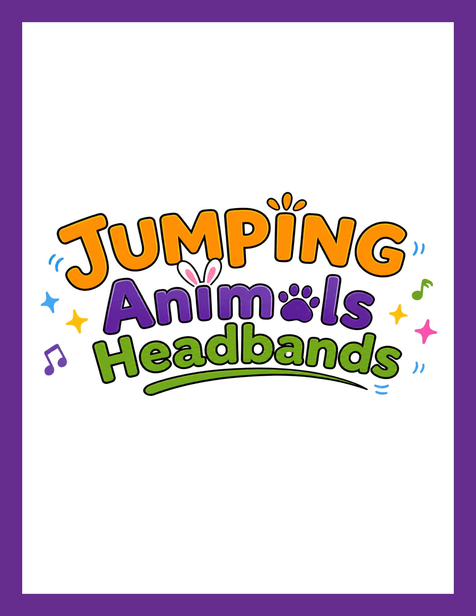 Jumping Animals workbook page 5