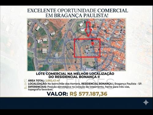 Lote Comercial - 2092,43m² - Lote 01 - Quadra 03 - Residencial Bonança I