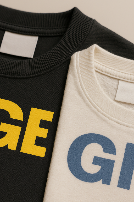 Screen printing process creating quality graphic T-shirts