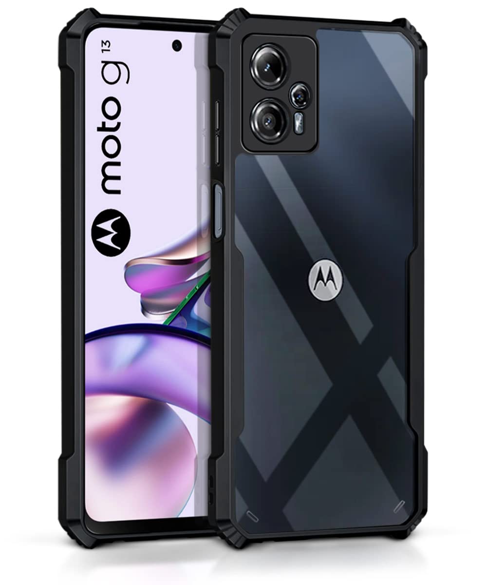 Black Border - Transparent Back iPaky Mobile Back Cover Case