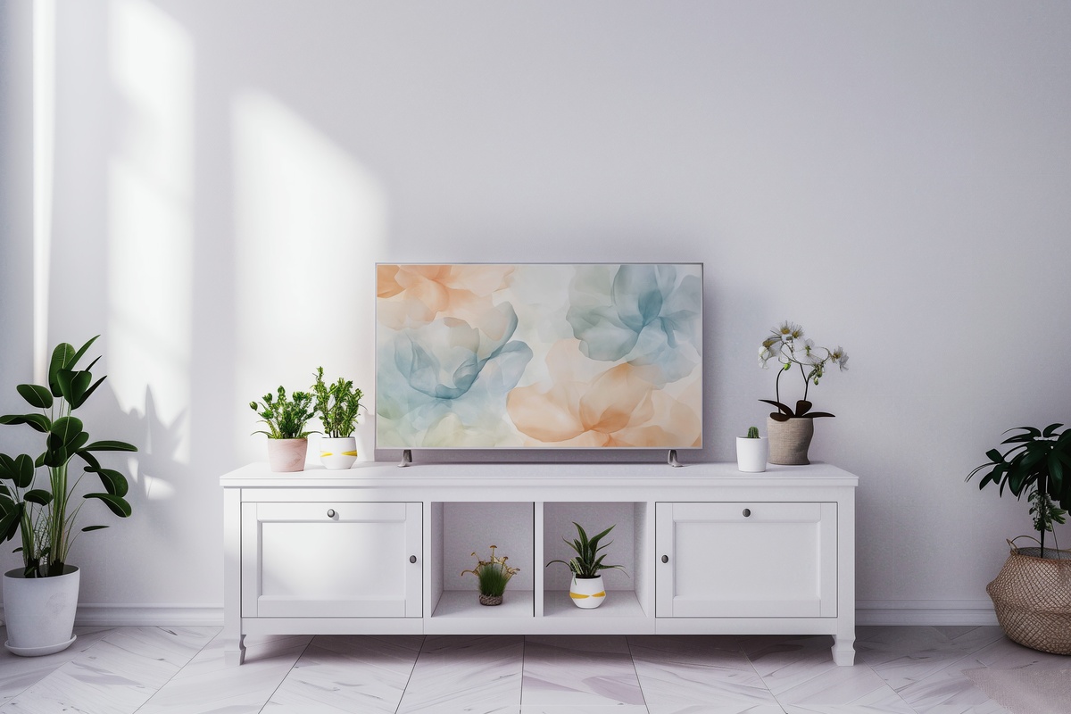 Boho Sunburst Harmony Frame TV Art