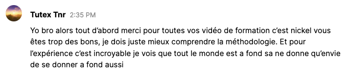 Témoignage de Tutex Tnr